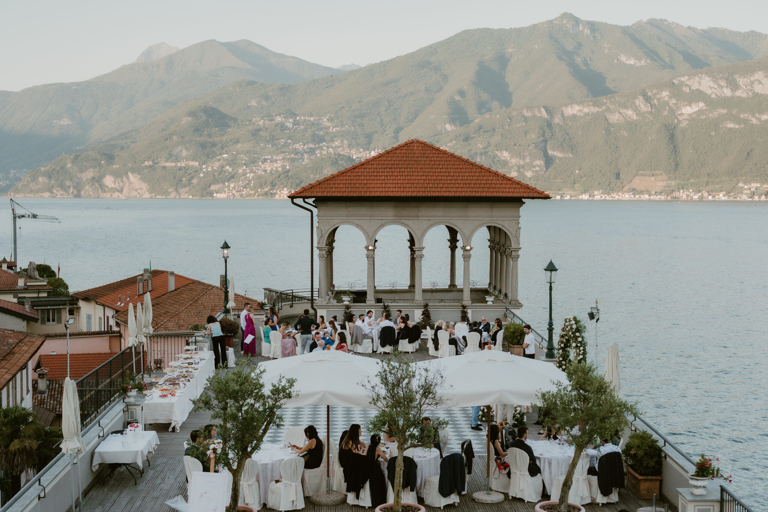 Lake como wedding
