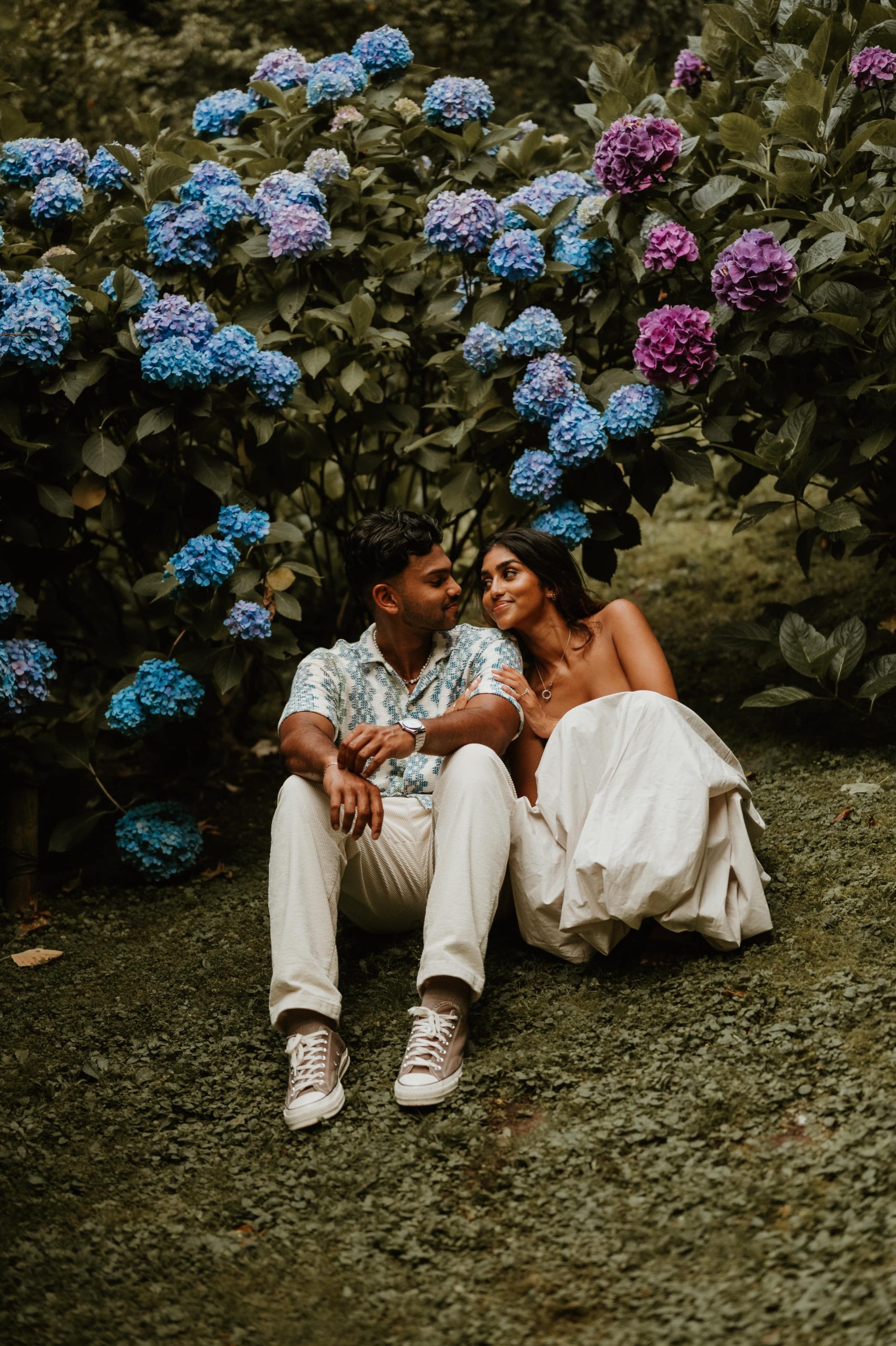 Lake como engagement photoshoot