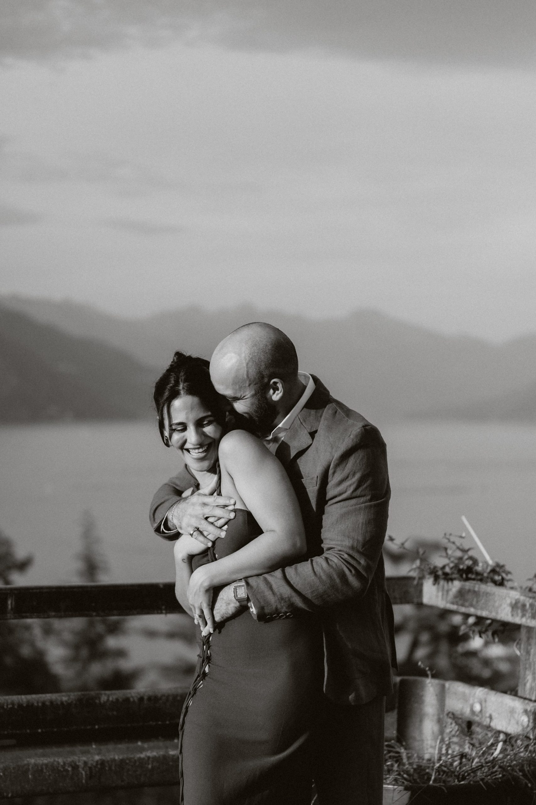 Lake Como proposal photoshoot