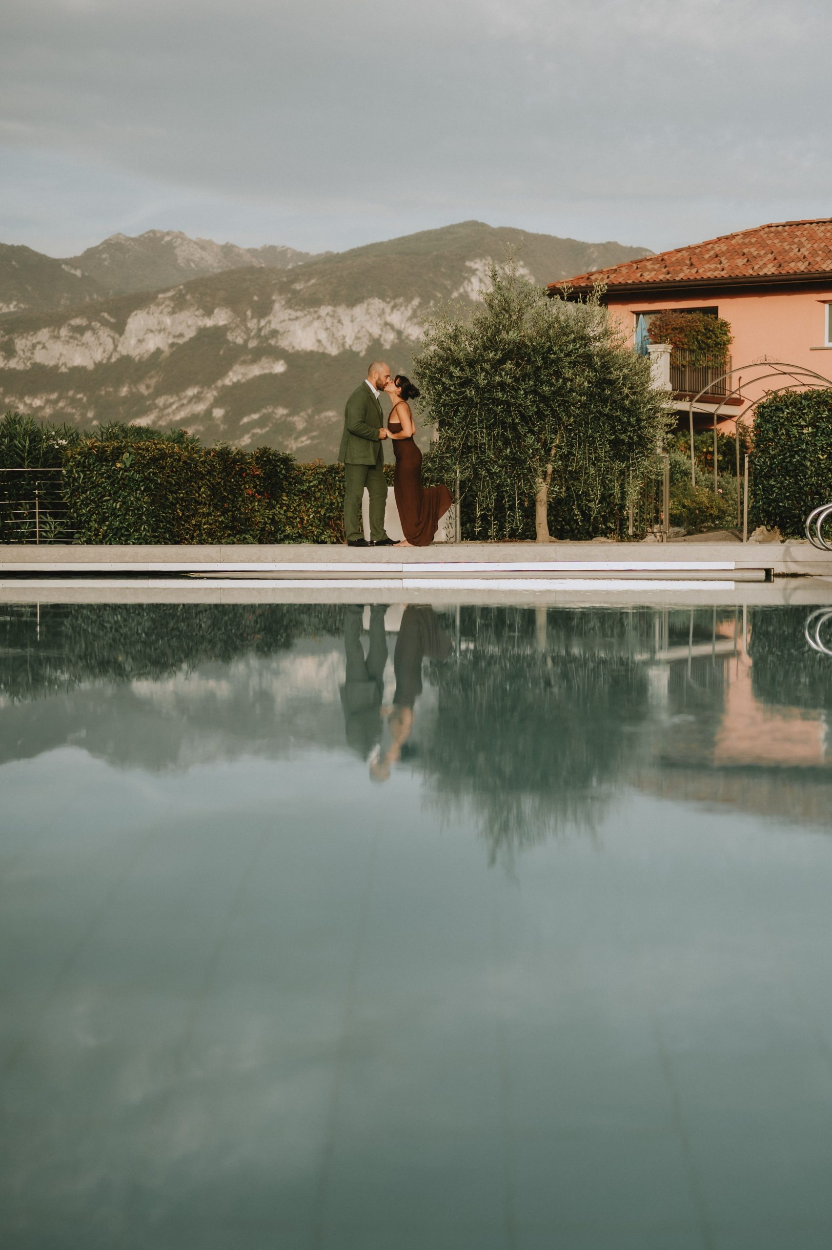 Lake Como proposal photoshoot