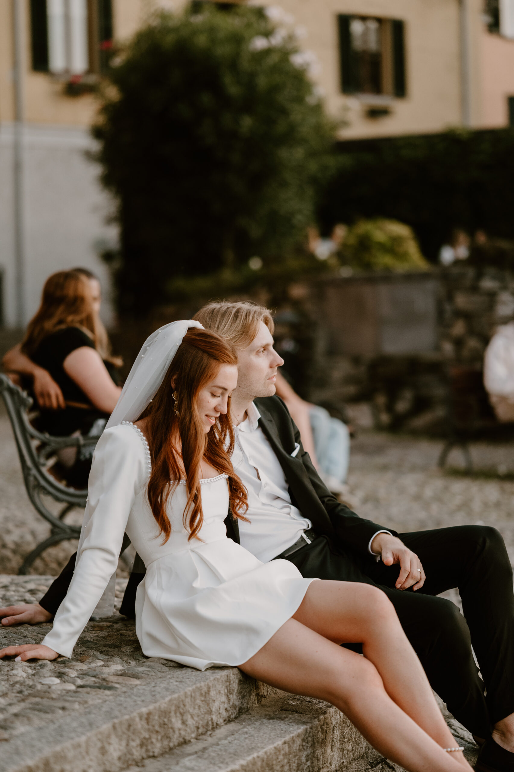 Luxury elopement shooting on Lake Como